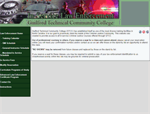 Tablet Screenshot of lawenforcement.gtcc.edu